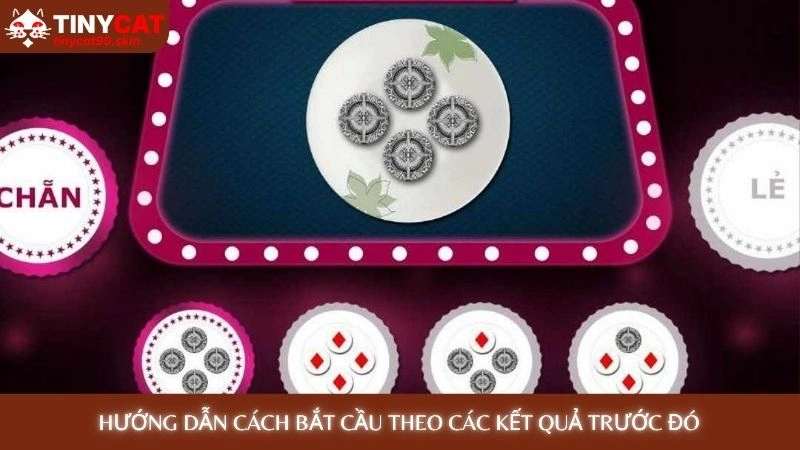 Hướng dẫn cách bắt cầu theo các kết quả trước đó